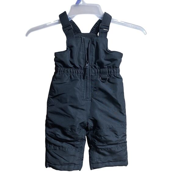 Wonderkids Snowsuit Bottoms Unisex 12 Months Black Infant Adjustable Straps - Picture 1 of 6